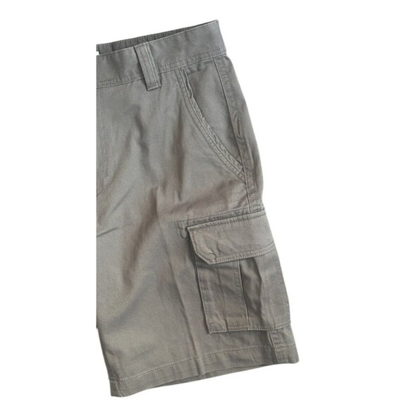 Amazon Essentials Men's Classic-Fit Cargo Short 100% Cotton 10" Inseam Gray 34W - Picture 3 of 10